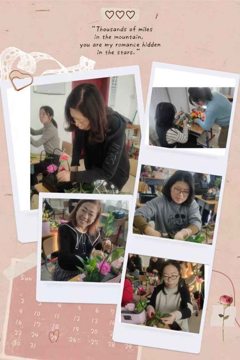 工会插花